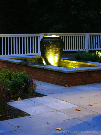Accent Lighting Water Feature