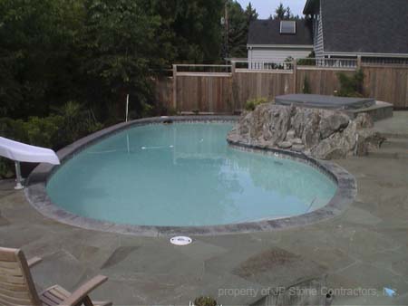 Bluestone pavement pool Portland OR