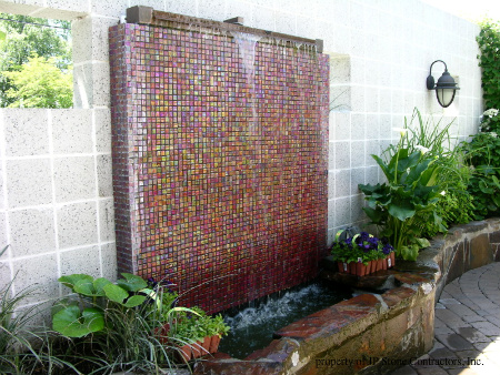 Cinetopia Theater Mosaic Water Feature